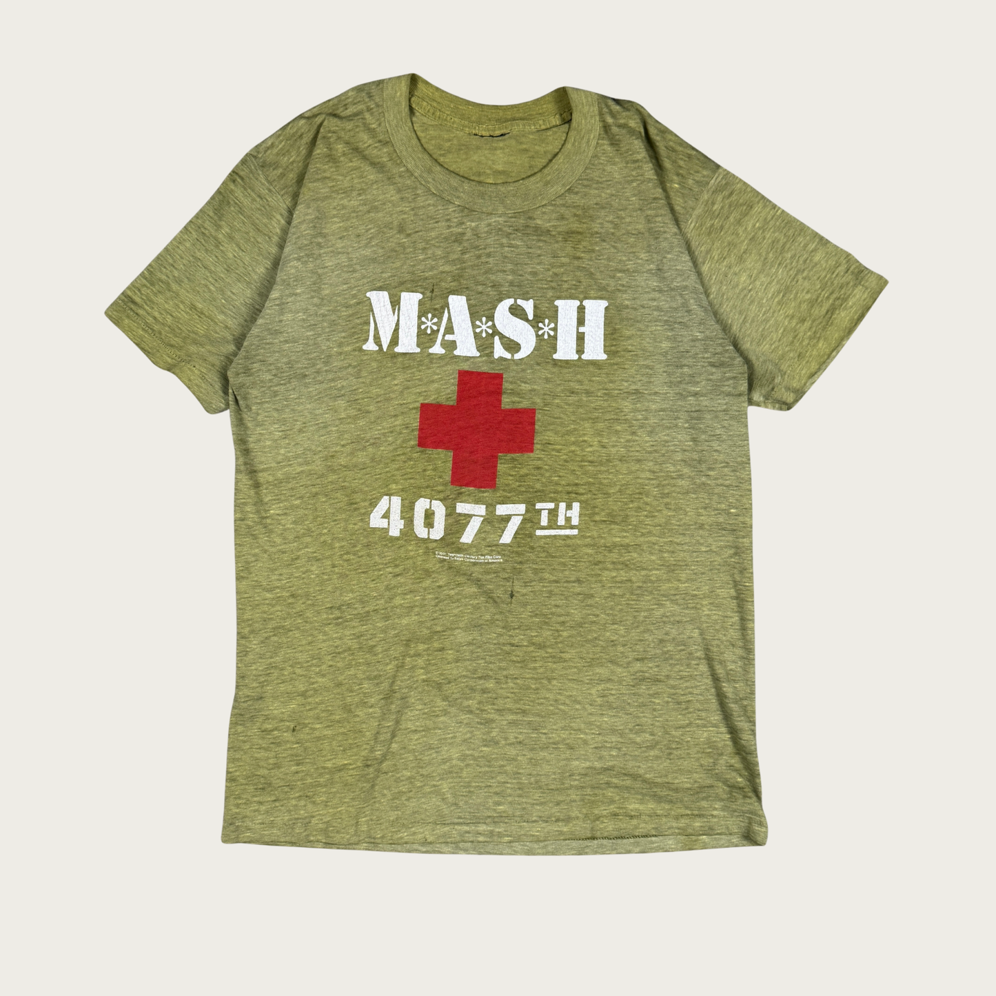 (L) 1981 MASH 4077th Promo Tee