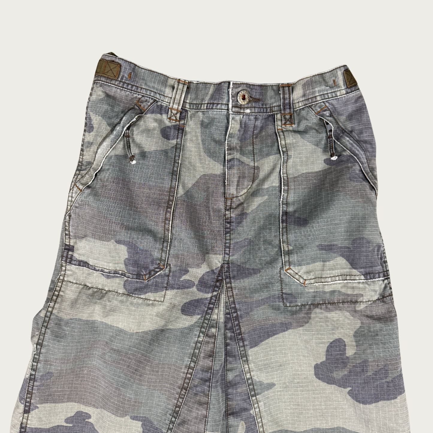 (27") Y2K Polo Jeans Ralph Lauren Camouflage Maxi Skirt