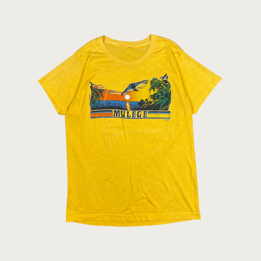 (M) 70s/80s Mulege Mexico Sunset Tee