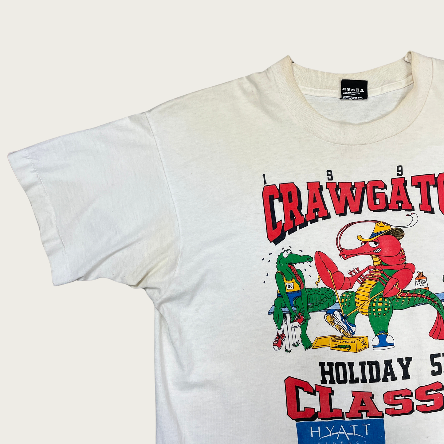 (XL) 1992 Crawgator Holiday 5K Classic Tee