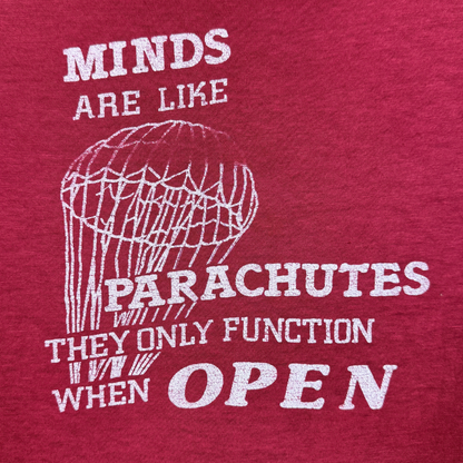 (XL) 70s/80s "Minds Are Like Parachutes" Tee