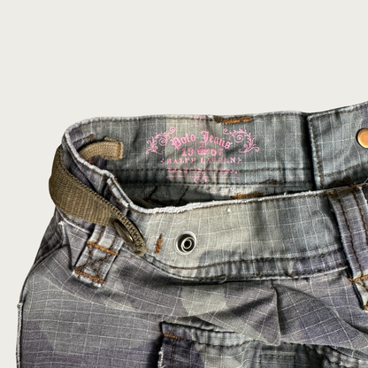 (27") Y2K Polo Jeans Ralph Lauren Camouflage Maxi Skirt