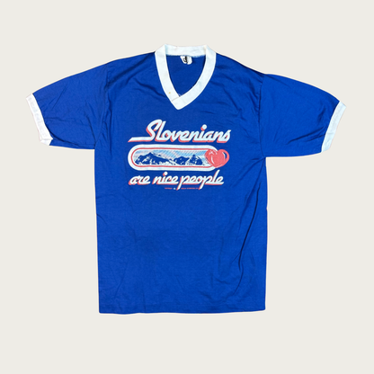 (L) 1979 Slovenians Are Nice People Tee