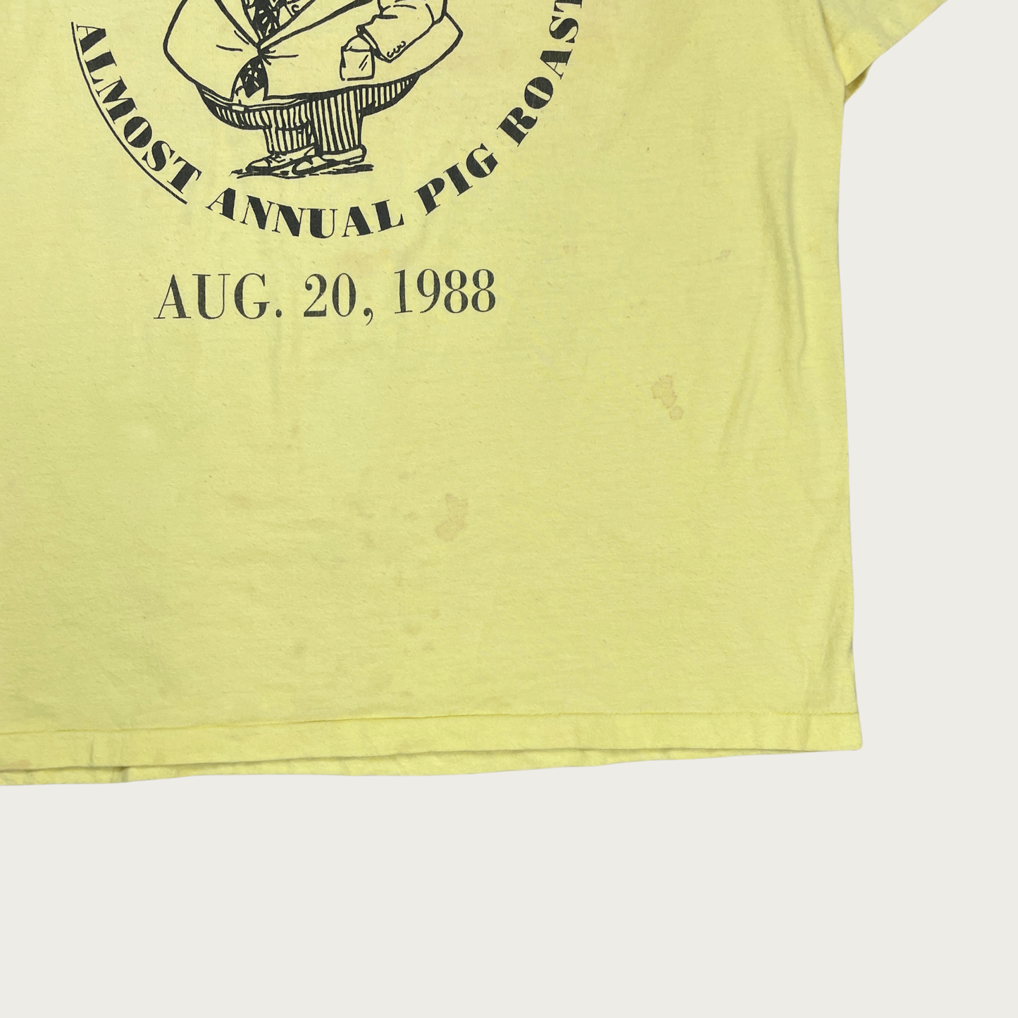 (XL) 1988 Pig Roast Tee