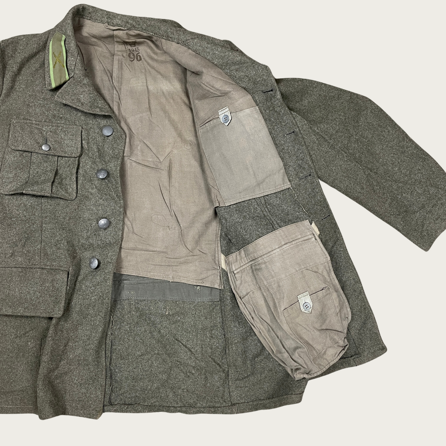 (M) 40s Bohus Bataljon Swedish Military Jacket