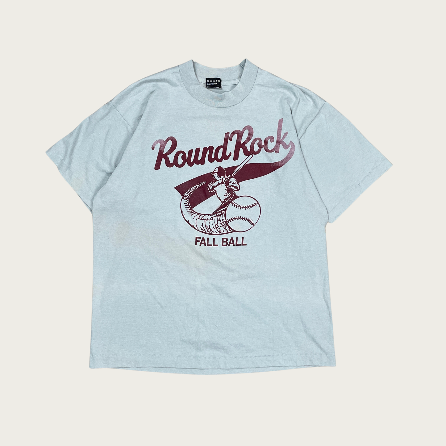 (L) Round Rock Fall Ball Baseball Tee