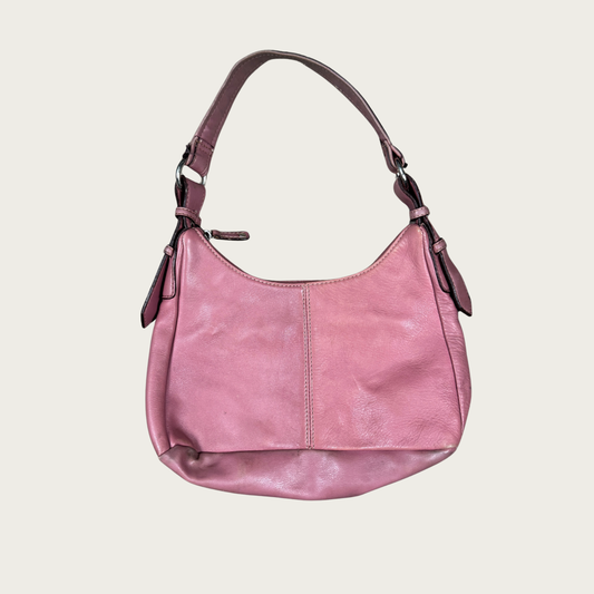 Y2K St. John's Bay Pink Genuine Leather Shoulder Bag