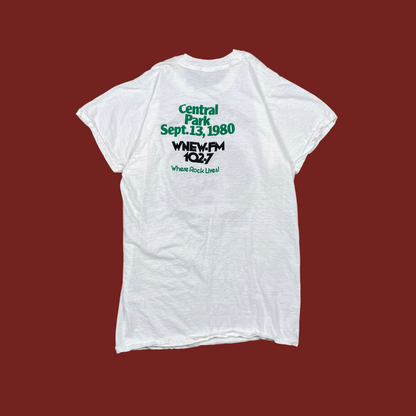 (M) 1980 Elton John N.Y.C. Parks Radio Promo Tee