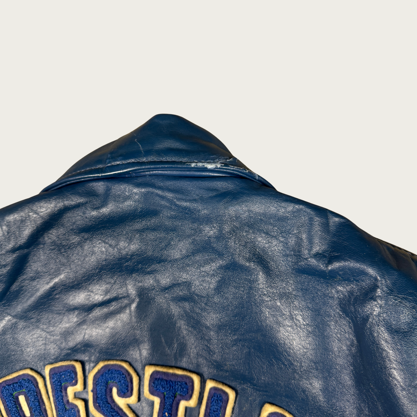 (M) 1981 Erindale Peel Champs Wrestling Leather Varsity Jacket