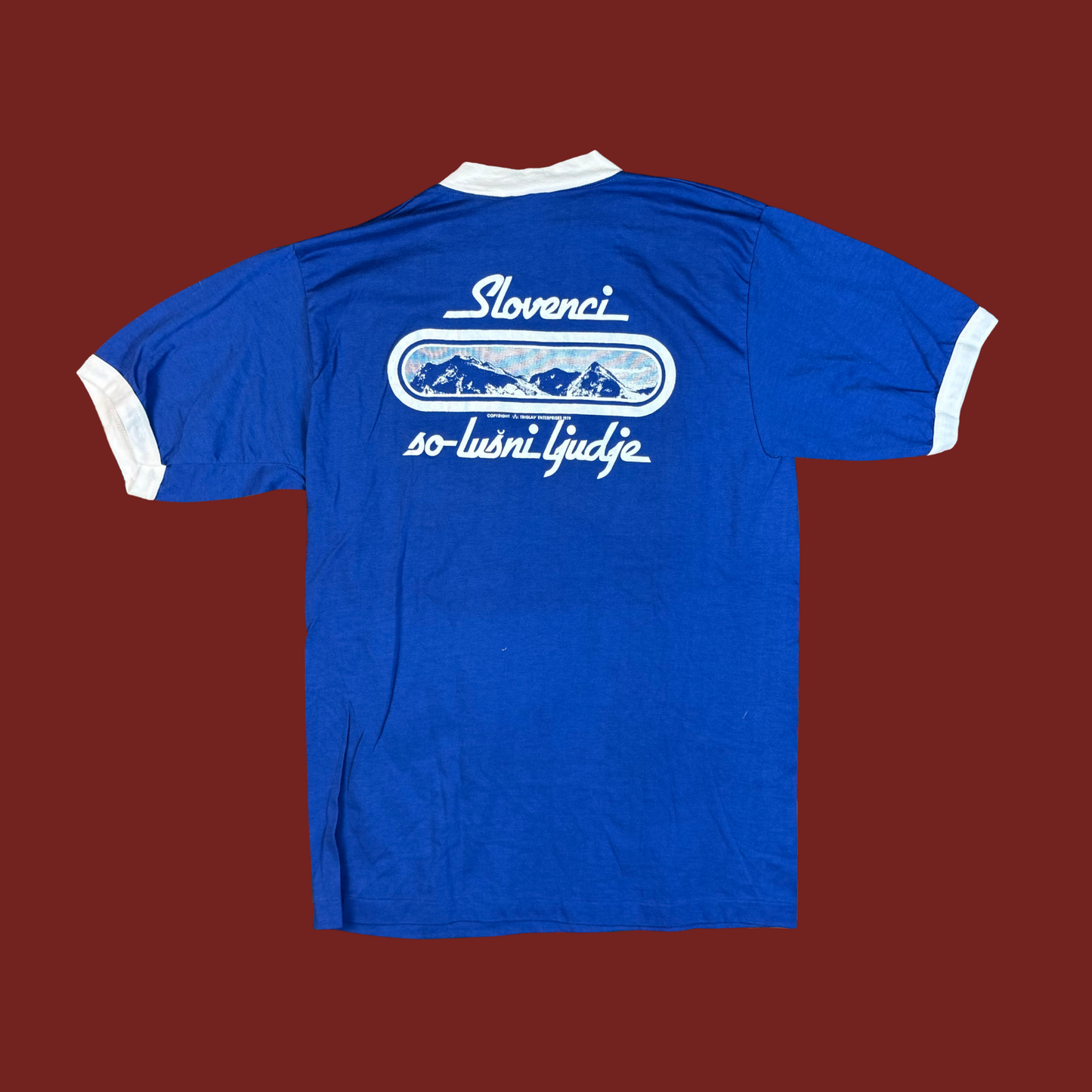 (L) 1979 Slovenians Are Nice People Tee