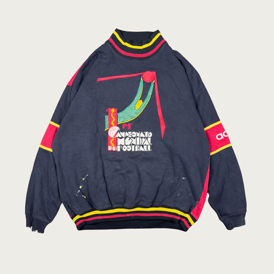 (XL) 80s Adidas 1930 Uruguay World Cup Sweatshirt