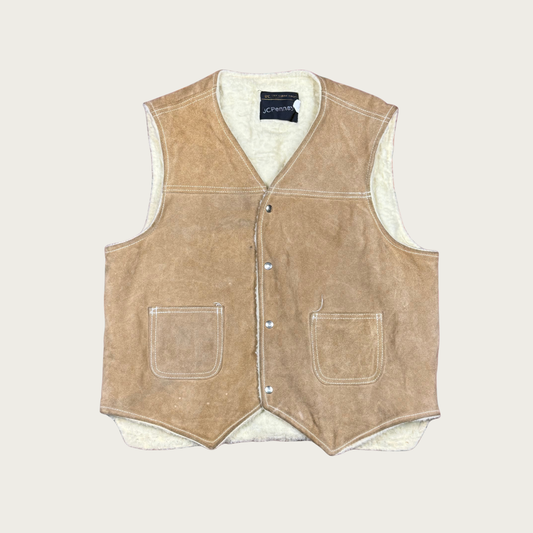 (L) Western Suede Vest