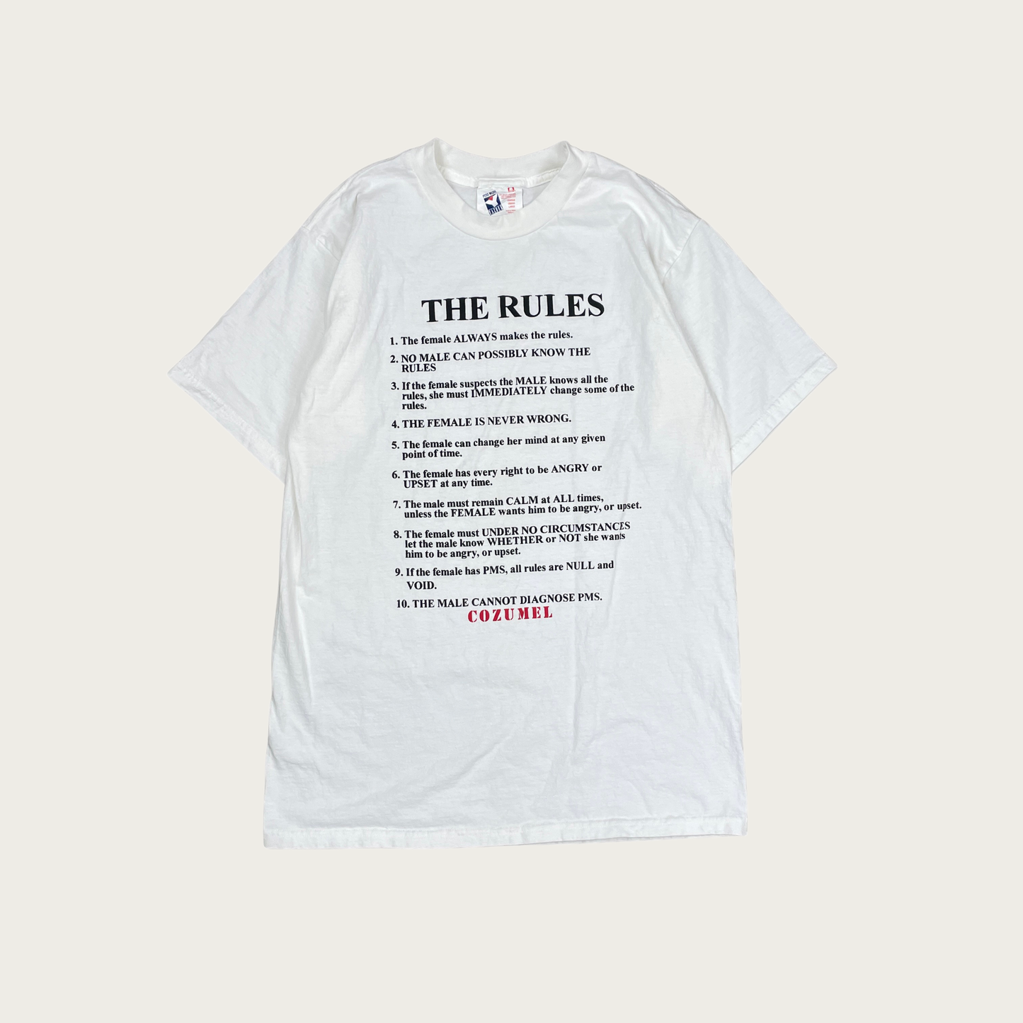 (M) Women Make The Rules Tee