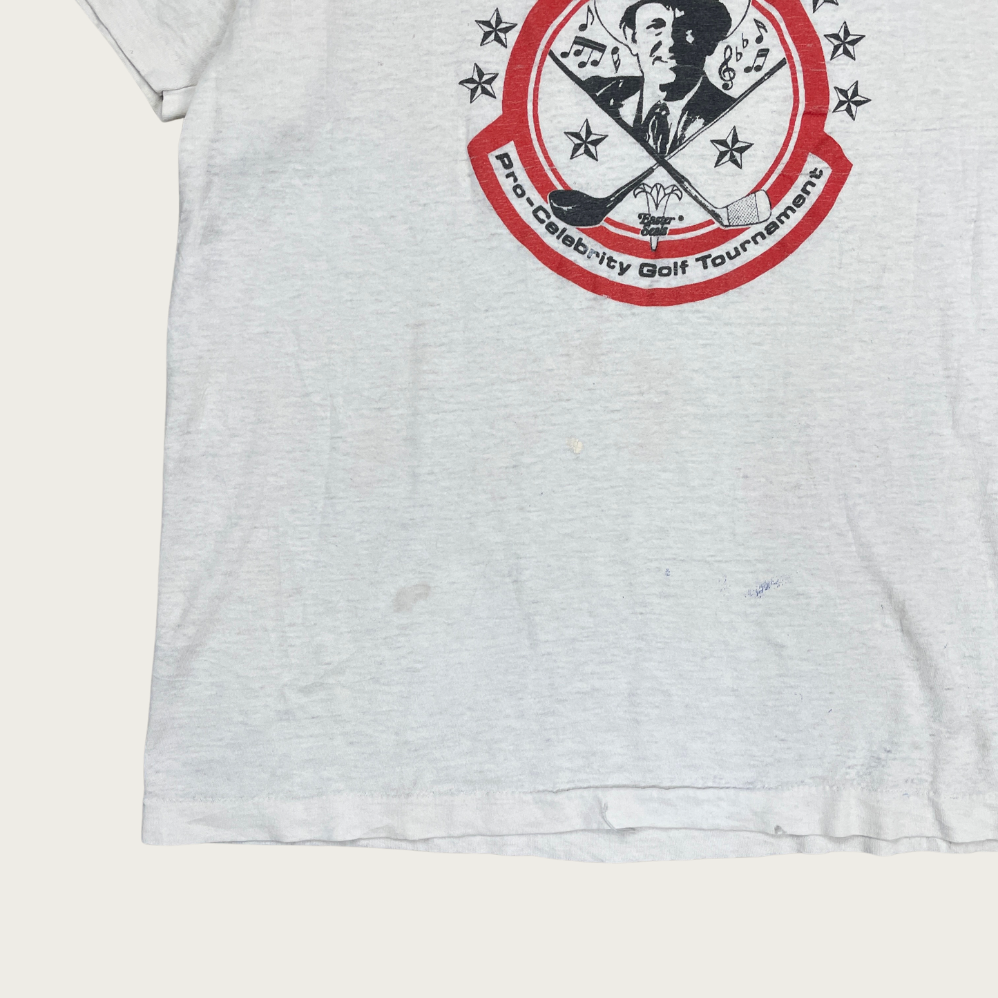 (L) 60s Charlie Walker Pro-Celebrity Golf Tournament Paper Thin Tee