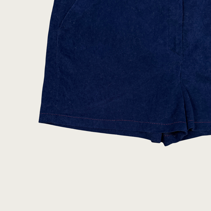 (28") 70s Navy Blue Fila Mini Shorts