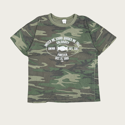 (L/XL) 1989 UMWA and AFL-CIO Solidarity Rally Tee