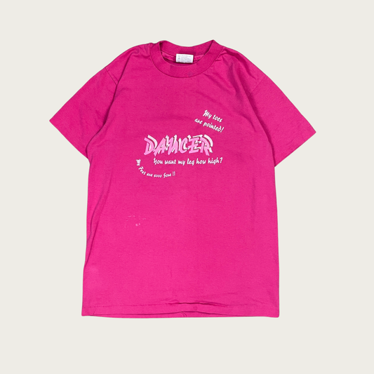 (M) Dancer Cheeky Phrases Vintage Tee