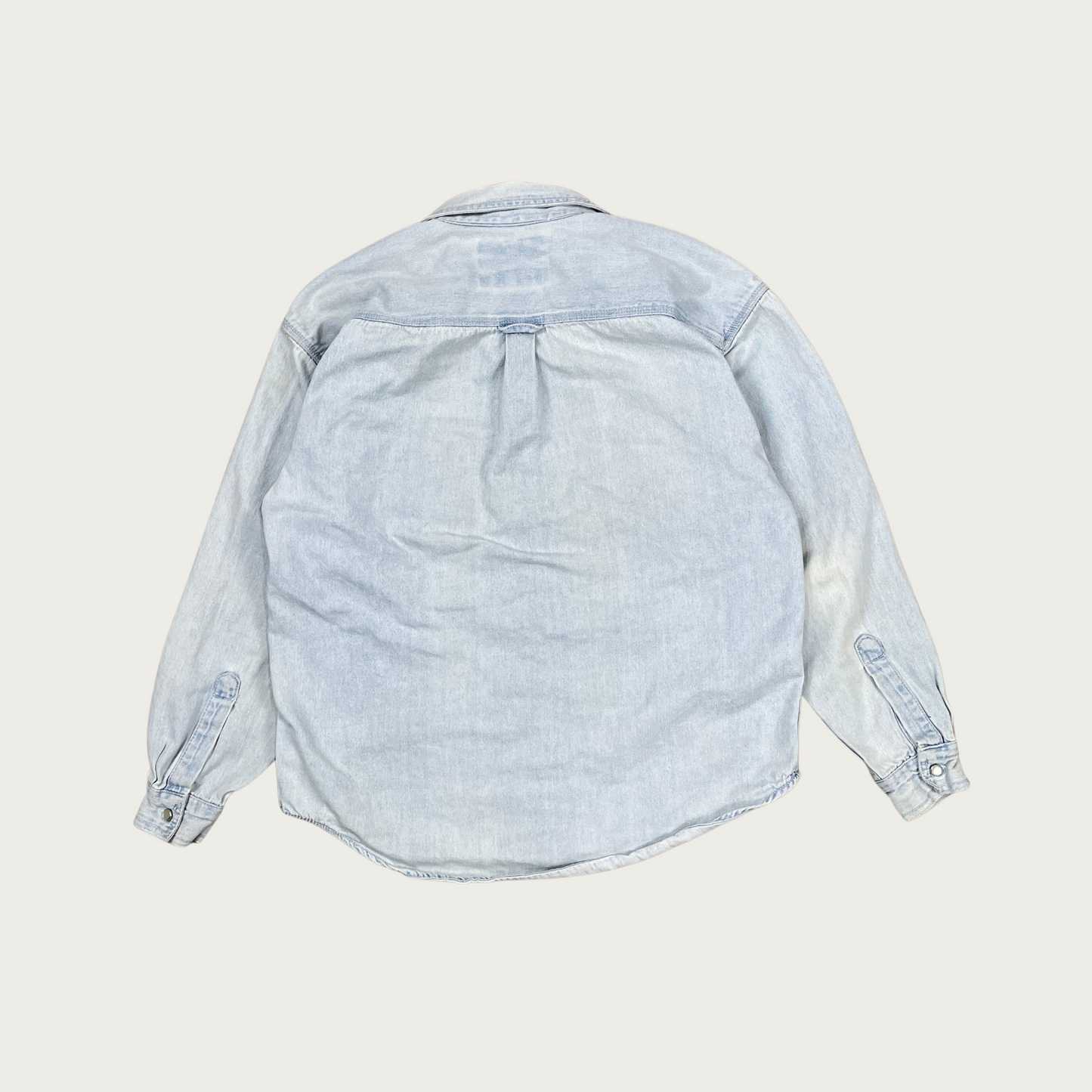 (S) Levi's Light Wash Denim Shirt