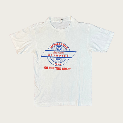 (S) 1988 Warner Cable Live Wire Olympics Tee