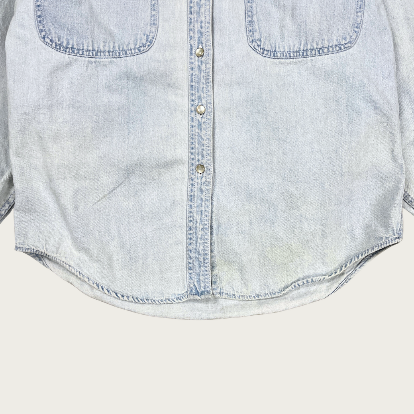 (S) Levi's Light Wash Denim Shirt