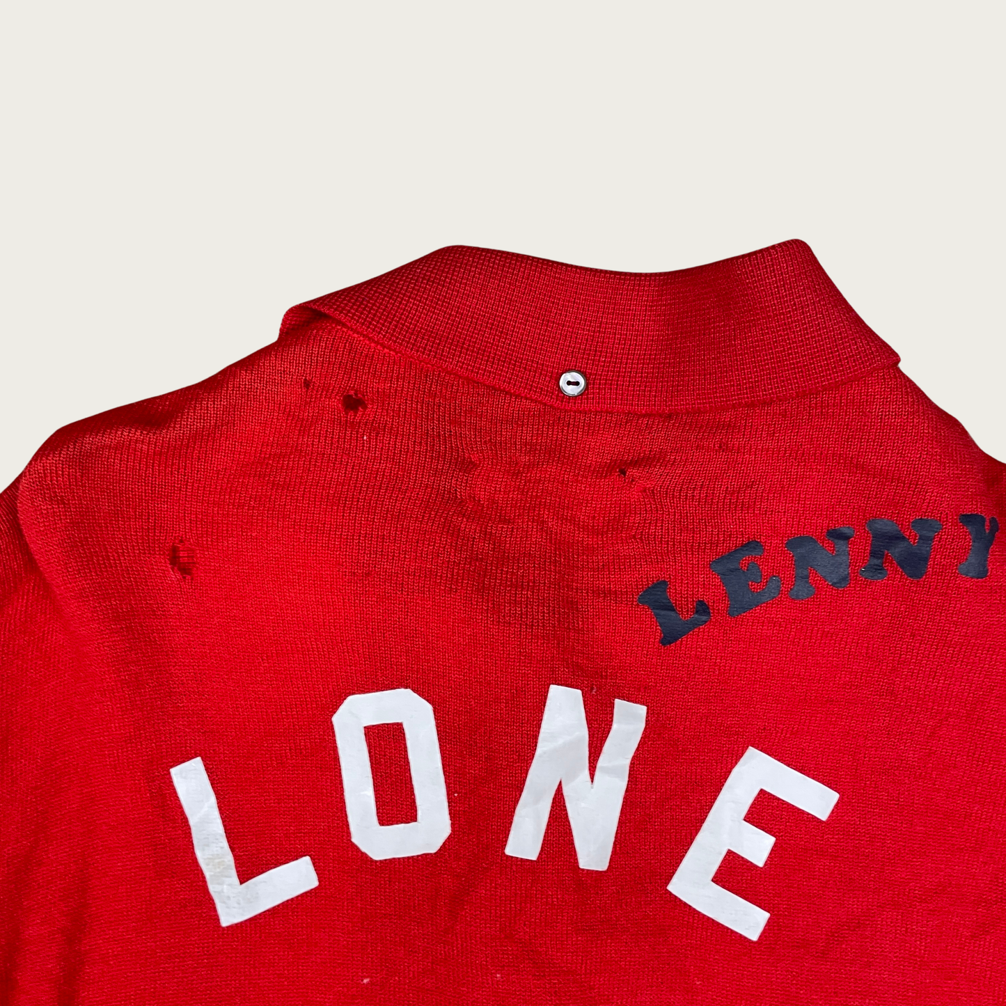(M) 70s Lenny Lone Wolf Live Show Striped Cardigan