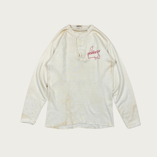 (S/M) Screech Newfoundland Rum Long Sleeve Henley