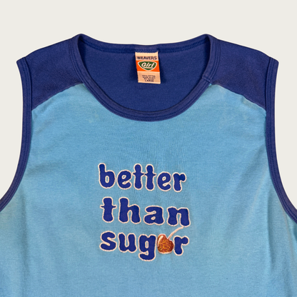 (L) 90s/Y2K "Better Than Sugar" Muscle Tee