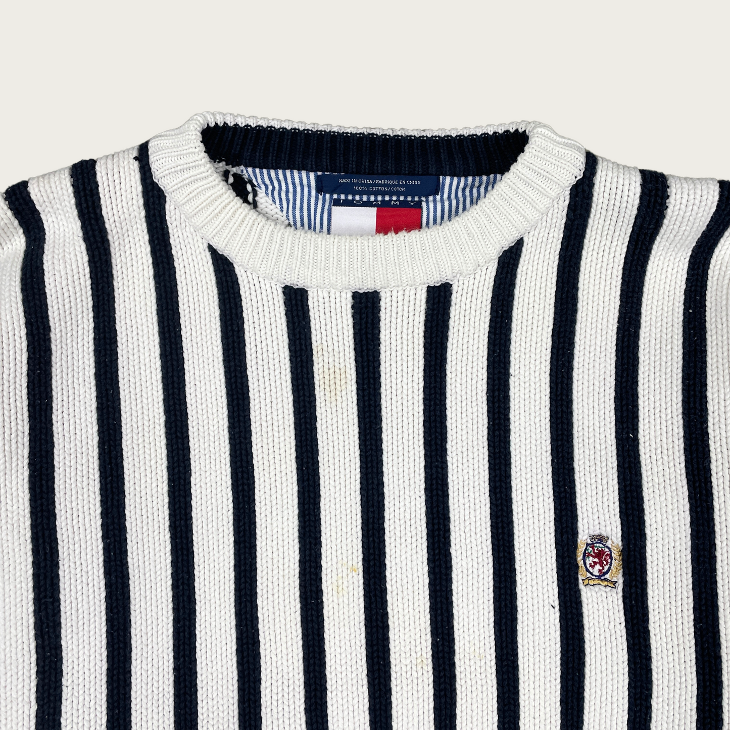 (XL) Tommy Hilfiger Striped Sweater