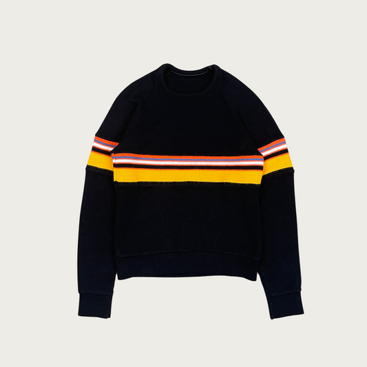 (M) Multicolor Striped Sweater