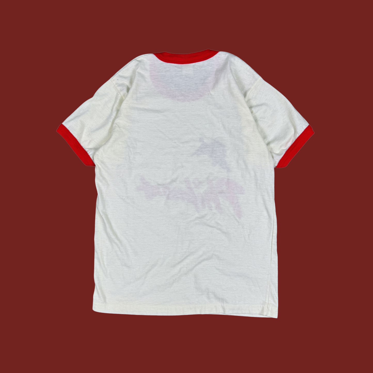 (S/M) 70s/80s Philmont Ringer Tee