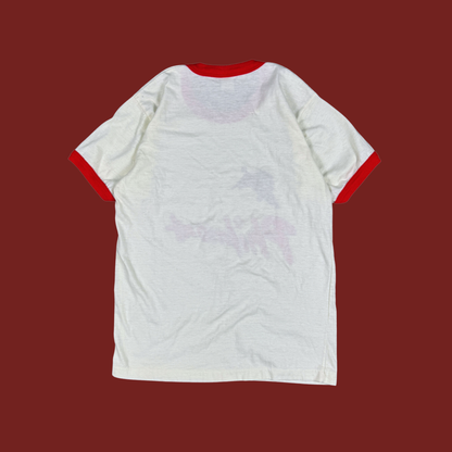 (S/M) 70s/80s Philmont Ringer Tee