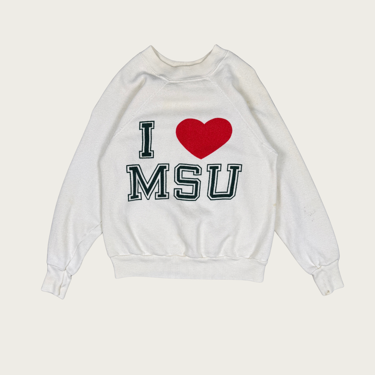 (XS) 70s I Love MSU Sweatshirt