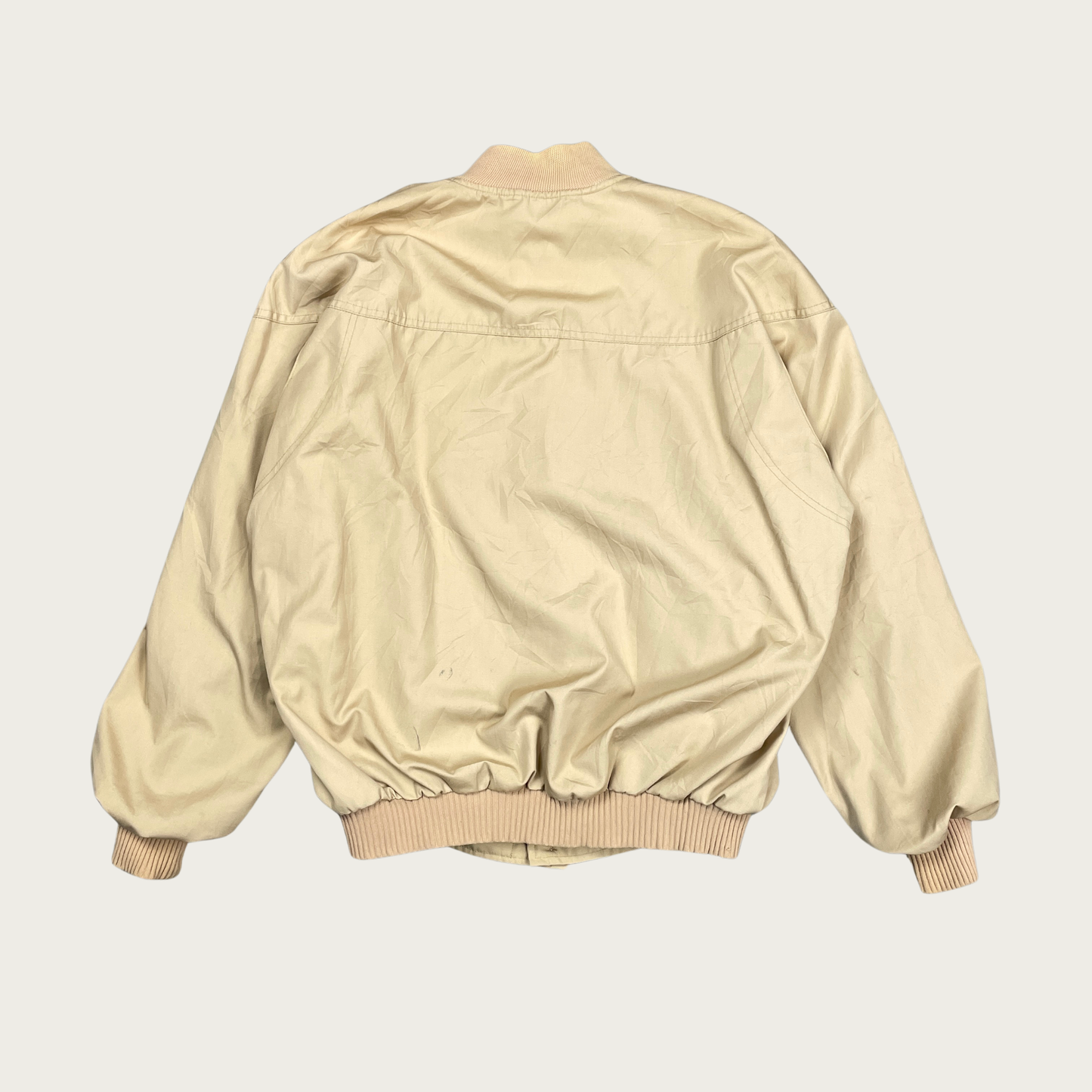 (L) Tan Lightweight Bomber Jacket