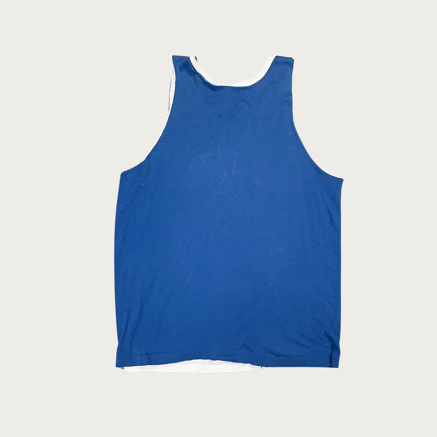 (L) Fiji Stitched Lettering Layered Tank Top