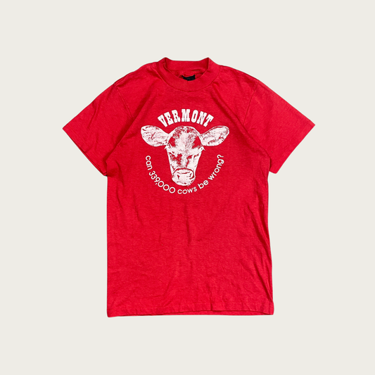 (S) Vermont Cow Tee