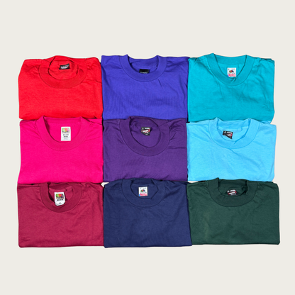 (25) 70s/80s Deadstock Blank Tees Bundle