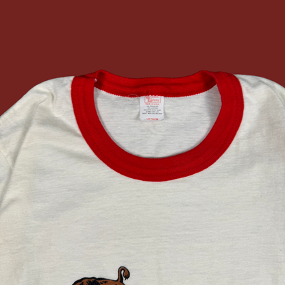 (S/M) 70s/80s Philmont Ringer Tee