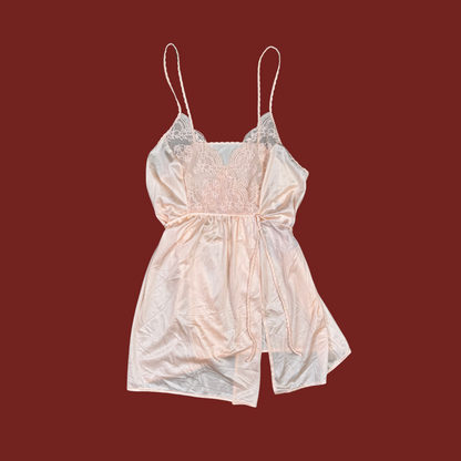 (S) Light Pink Vintage Slip Cami