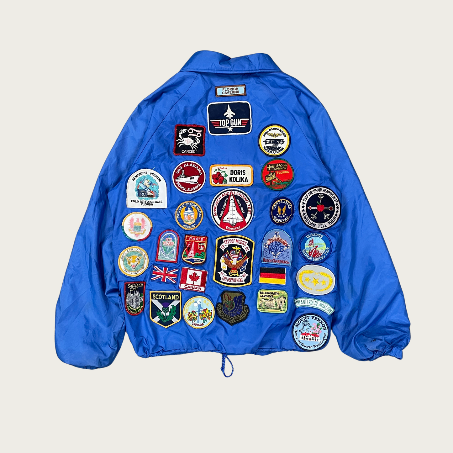 (M) Windbreaker Patch Jacket