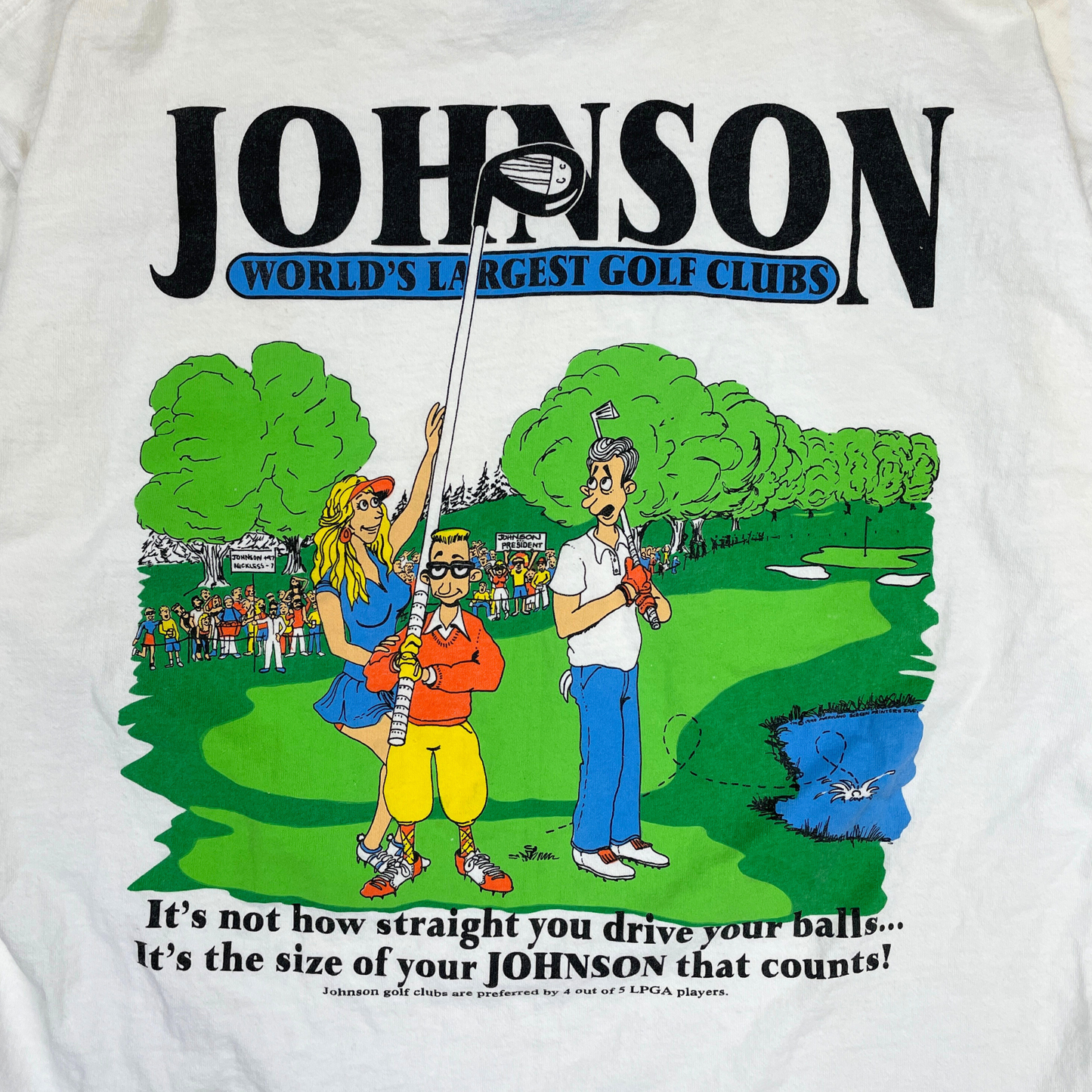 (XL) Big Johnson Golf Club Tee