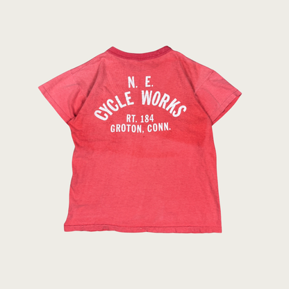 (S) 60s/70s Honda Cycle Works Dealer Baby Tee