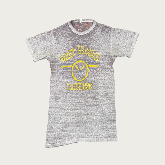 (L) 70s Burnout West Genessee Lacrosse Tee