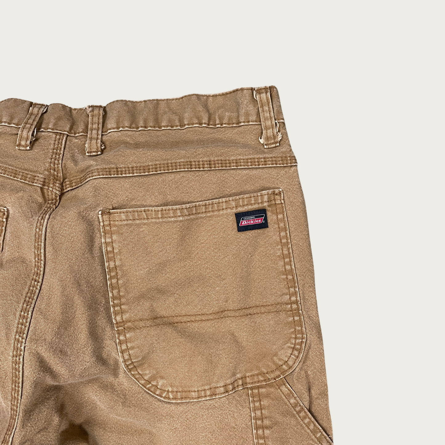 (33x33.5") Tan Dickies Carpenter Pants