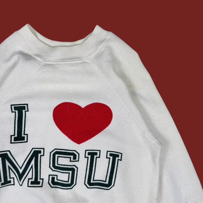 (XS) 70s I Love MSU Sweatshirt