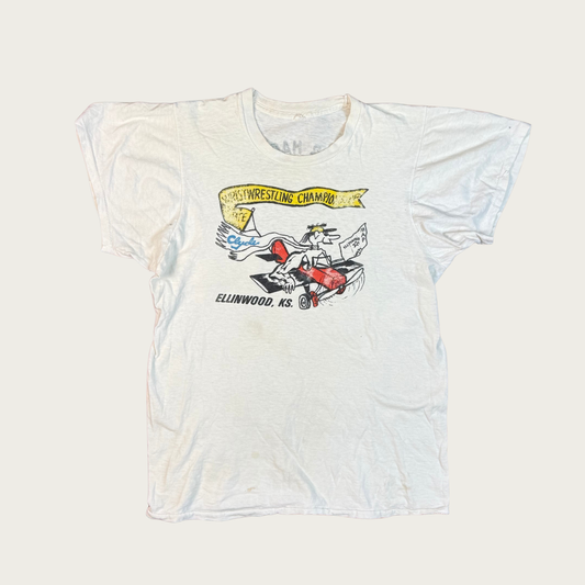 (M) 70s Kansas State Wrist Wrestling Championship Tee