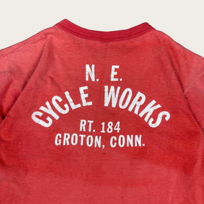 (S) 60s/70s Honda Cycle Works Dealer Baby Tee