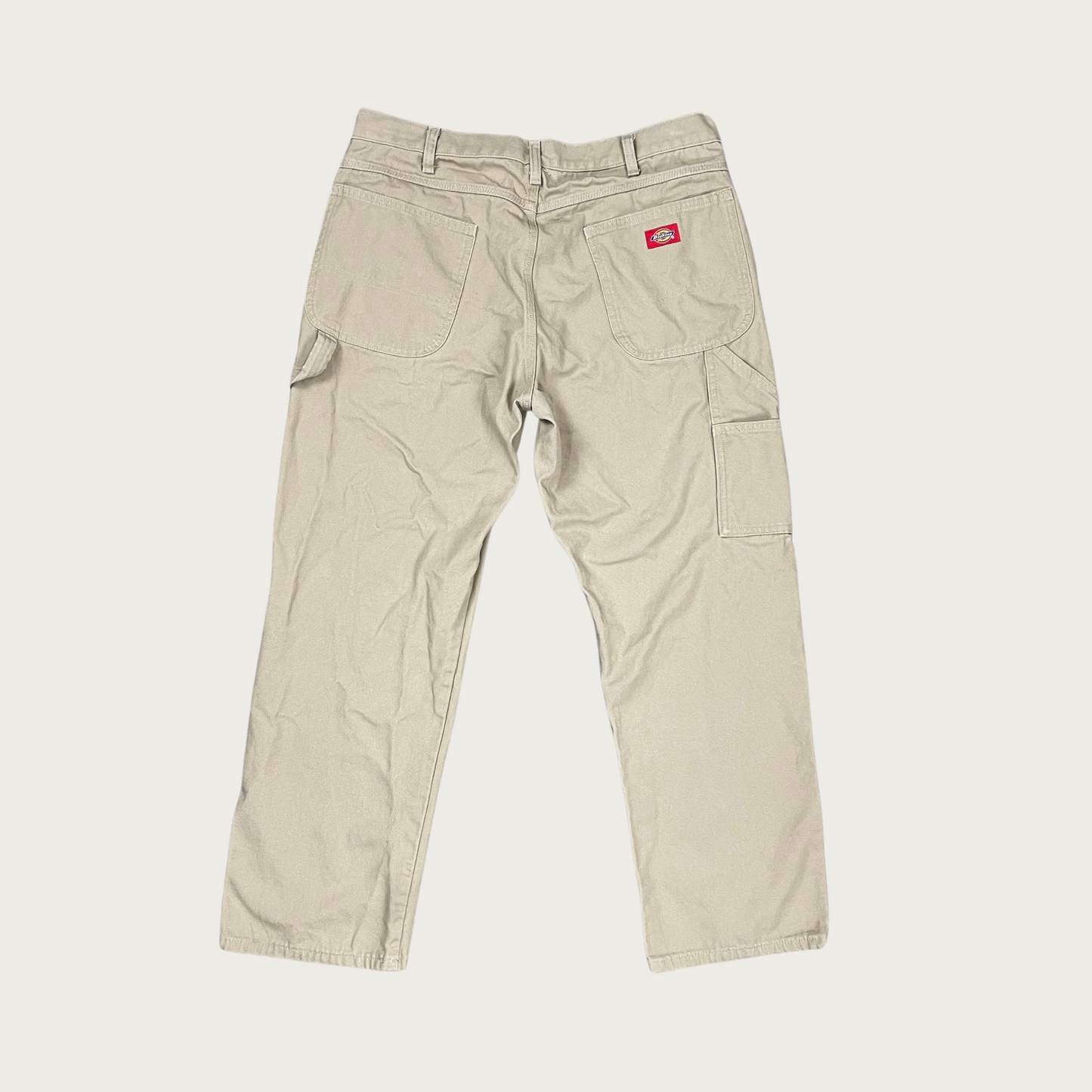 (36x30") Light Beige Dickies Carpenter Pants