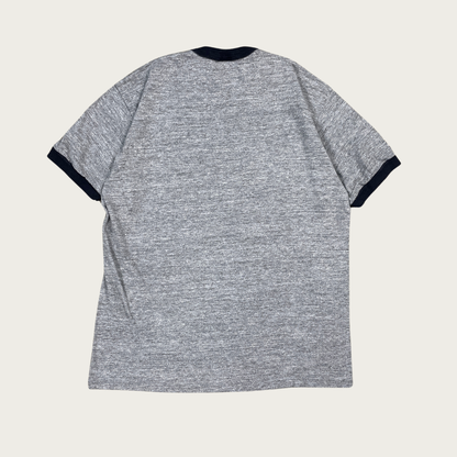 (M) Eagle Alaska On The Yukon Ringer Tee