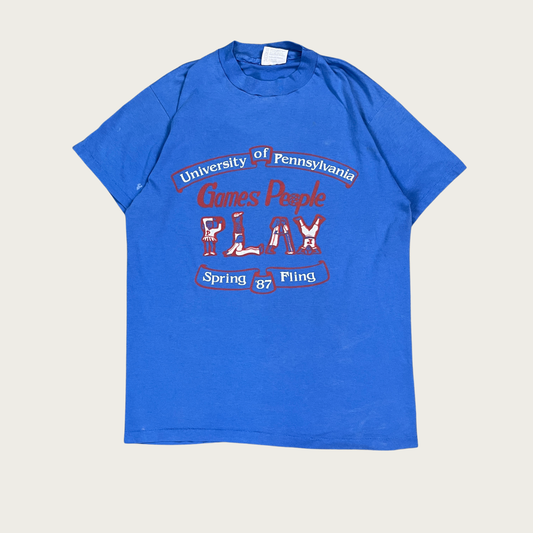 (M) 1987 University of Pennsylvania Spring Fling Tee