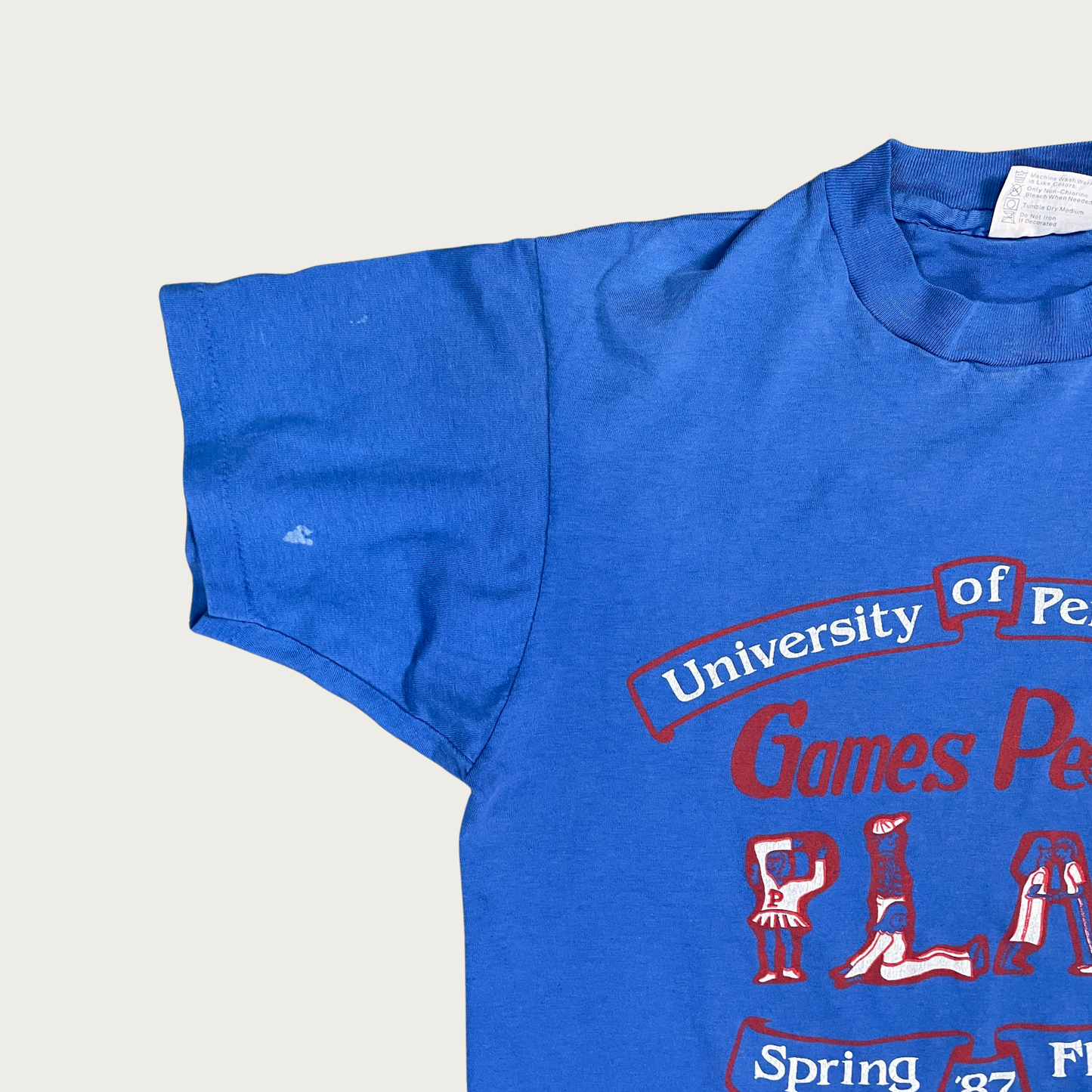 (M) 1987 University of Pennsylvania Spring Fling Tee